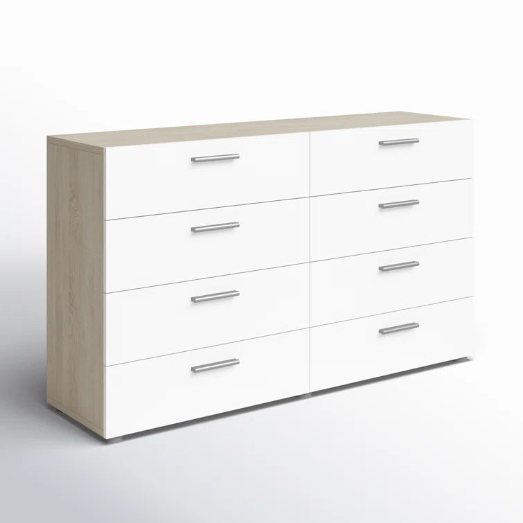 Jantz 8 Drawer 55.12 W Double Dresser