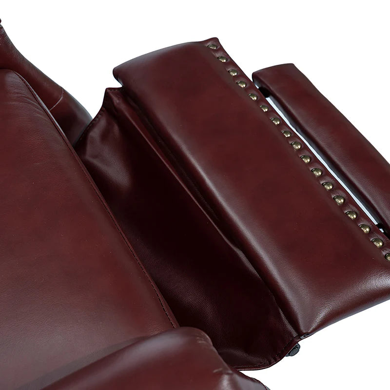 Gabrielle Genuine Leather Oversized Recliner