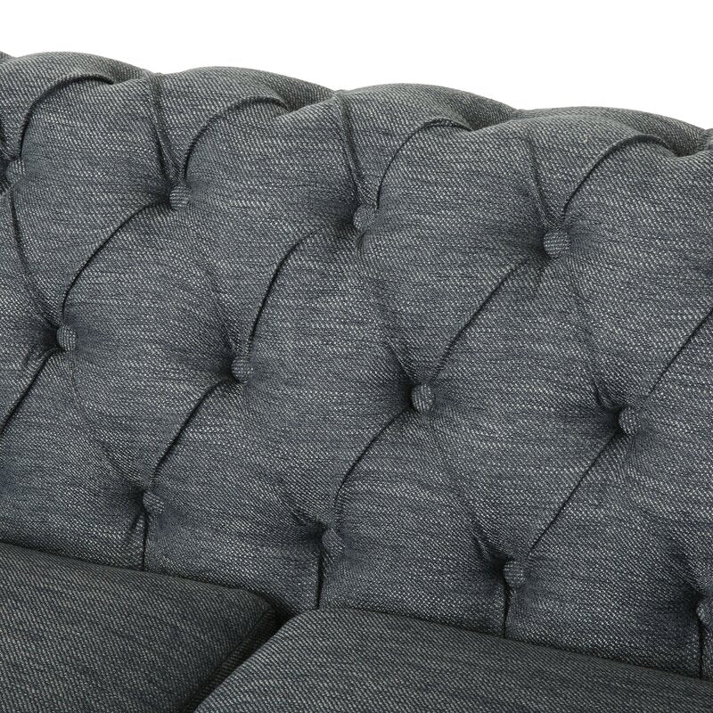 Pausch 78.75 Rolled Arm Chesterfield Sofa
