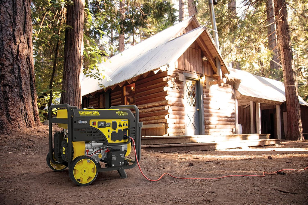 Champion Power Equipment 11.500/9.200-Watt Electric Start Portable Generator with CO Shield