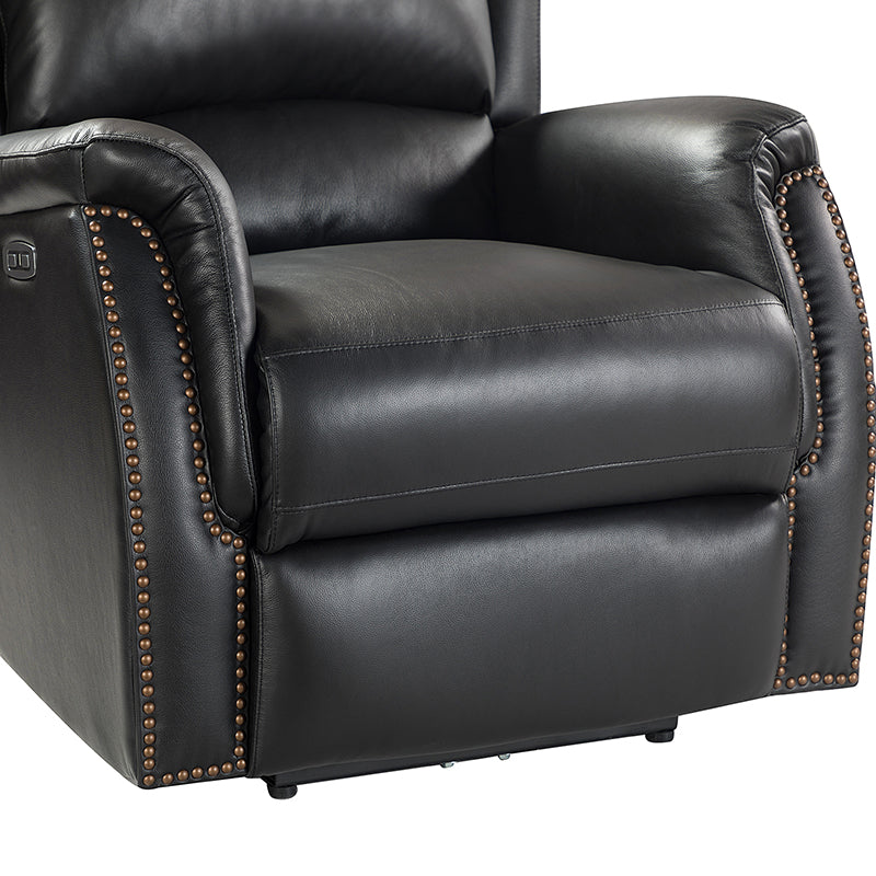 Flora Genuine Leather Power Recliner