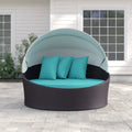 Modway Siesta Canopy Outdoor Patio Daybed