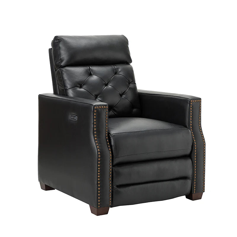 Carlota 31.5 Wide Genuine Leather Power Recliner