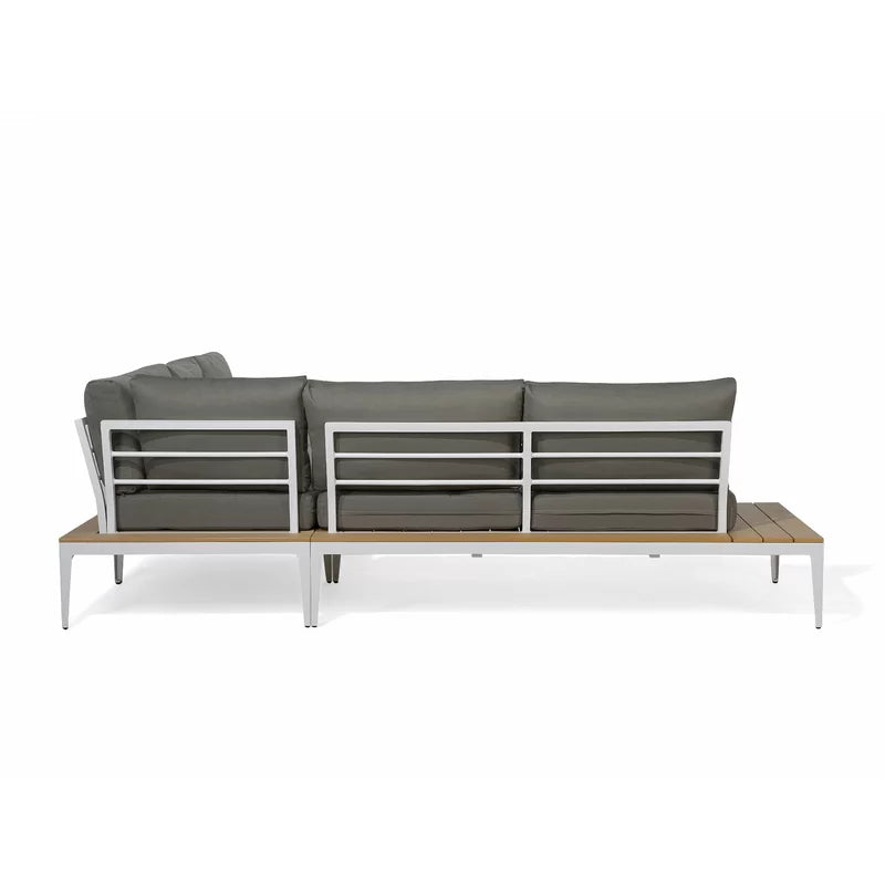 Kirch Wicker 5 - Person Garden Lounge Set with Cushions