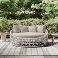 68'' Powder Coated Aluminum Outdoor Patio Daybed