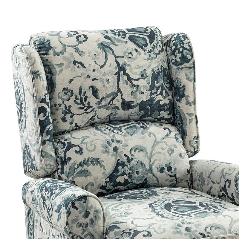 Erdeni Upholstered Manual Wingback Recliner Chair
