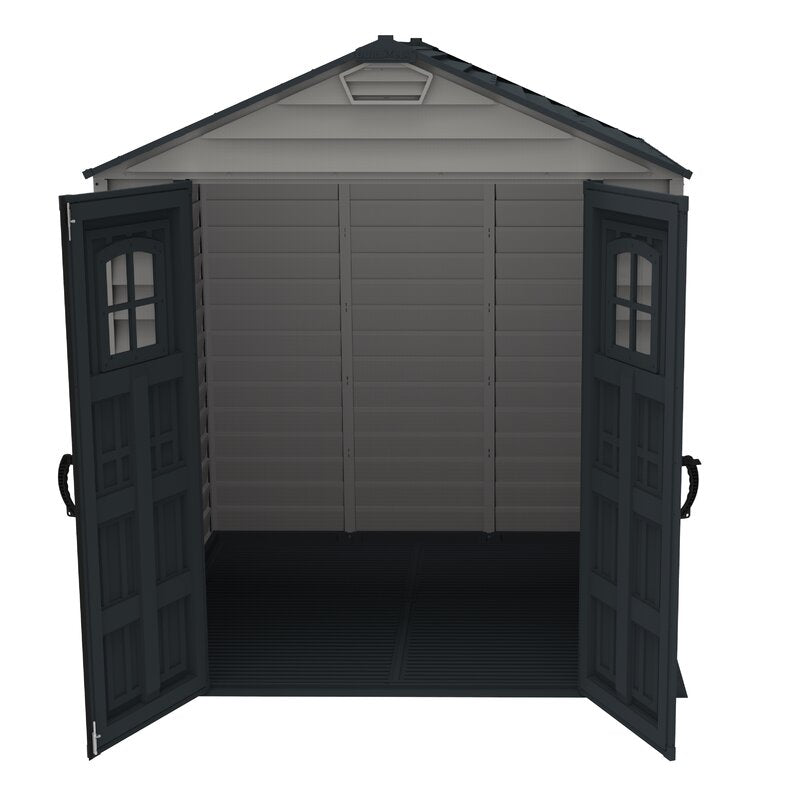 Storemax Plus 6 ft. 10 in. W x 6 ft. 9 in. D Plastic Storage Shed