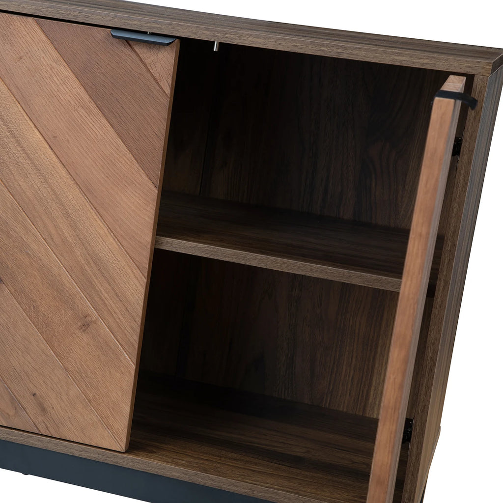 Mila 55 Wide 4 Door Sideboard with Storage