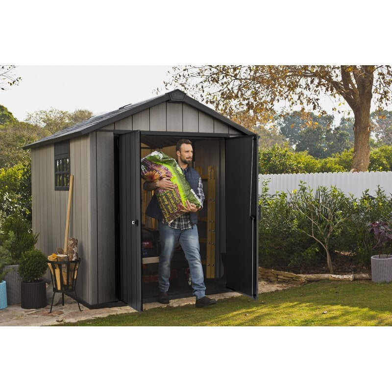 Oakland Plastic Storage Shed
