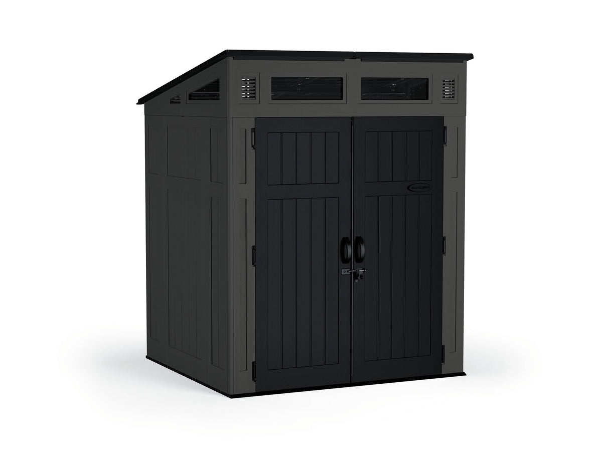Modernist 7 ft. W x 7 ft. D Plastic Storage Shed
