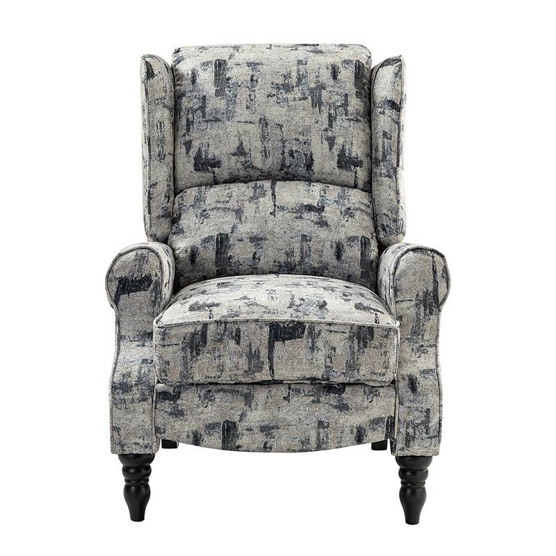 Erdeni Upholstered Manual Wingback Recliner Chair