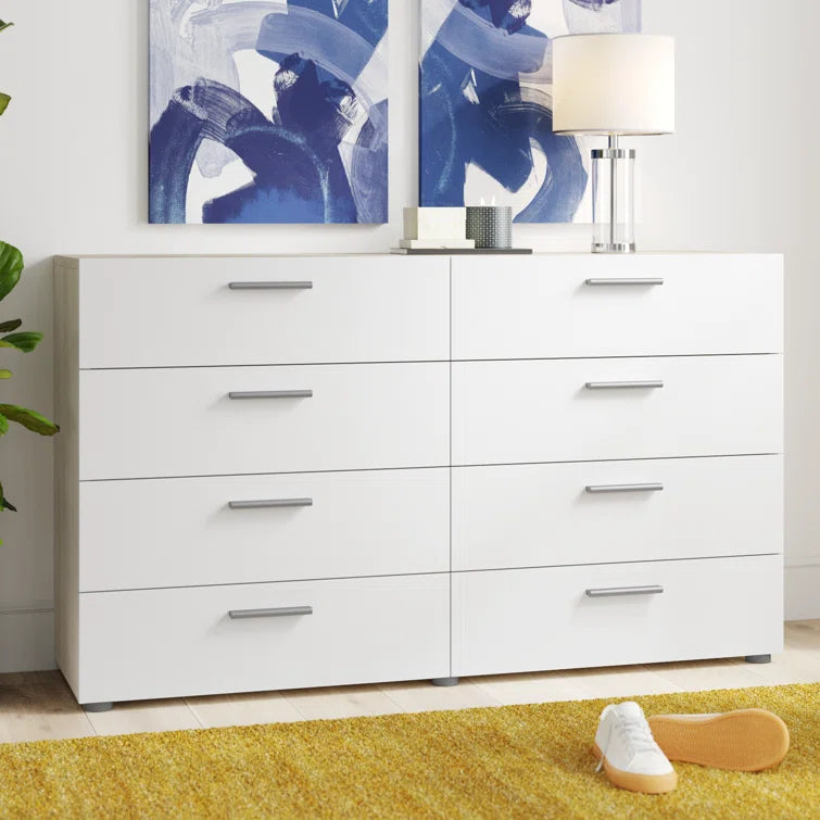 Jantz 8 Drawer 55.12 W Double Dresser