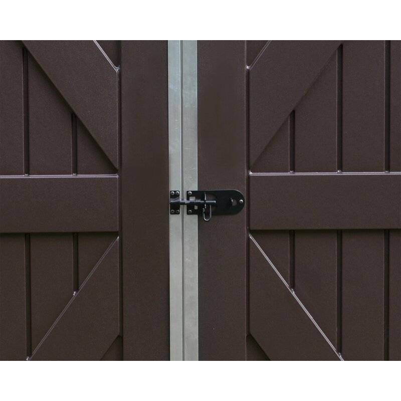 SkyLight 6 ft. W x 10 ft. D Plastic Storage Shed
