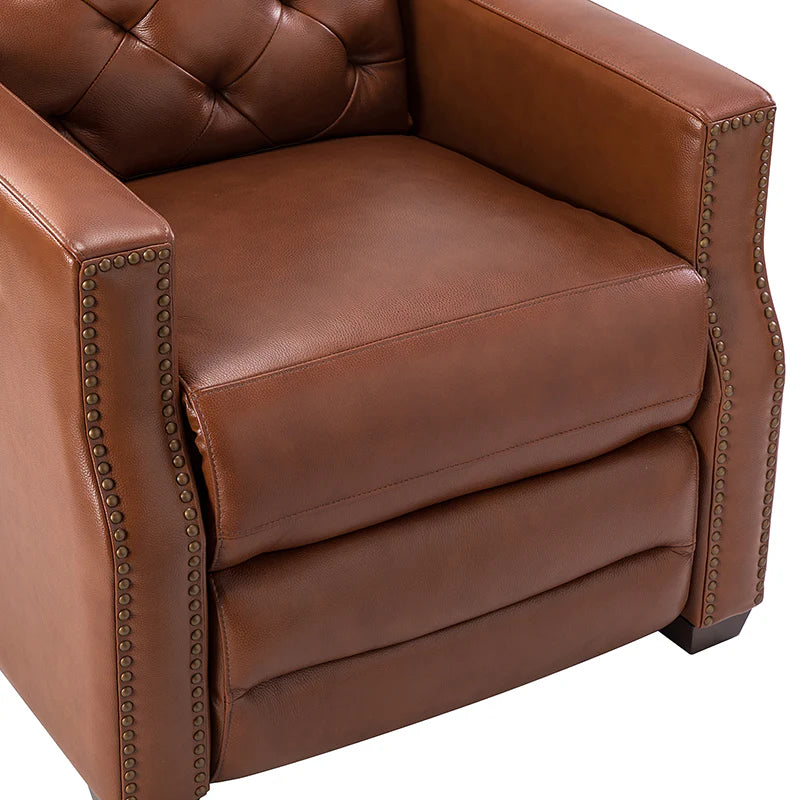 Carlota 31.5 Wide Genuine Leather Power Recliner