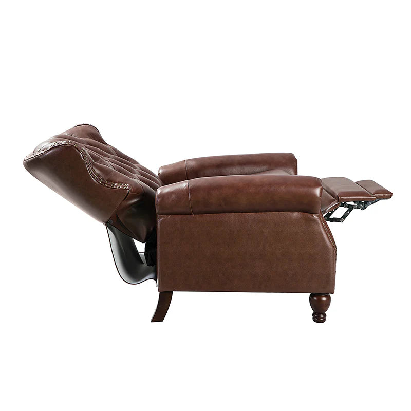 Gabrielle Genuine Leather Oversized Recliner