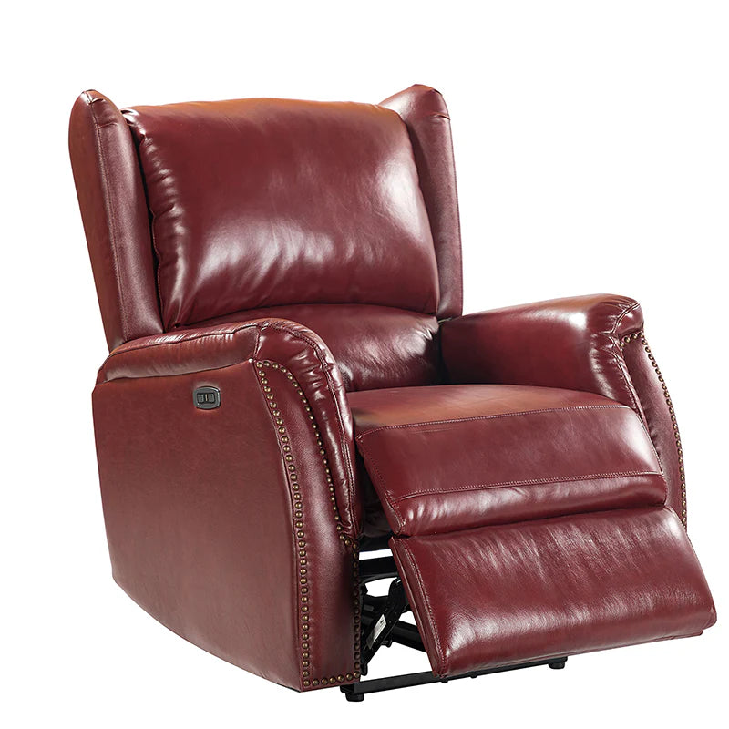 Flora Genuine Leather Power Recliner