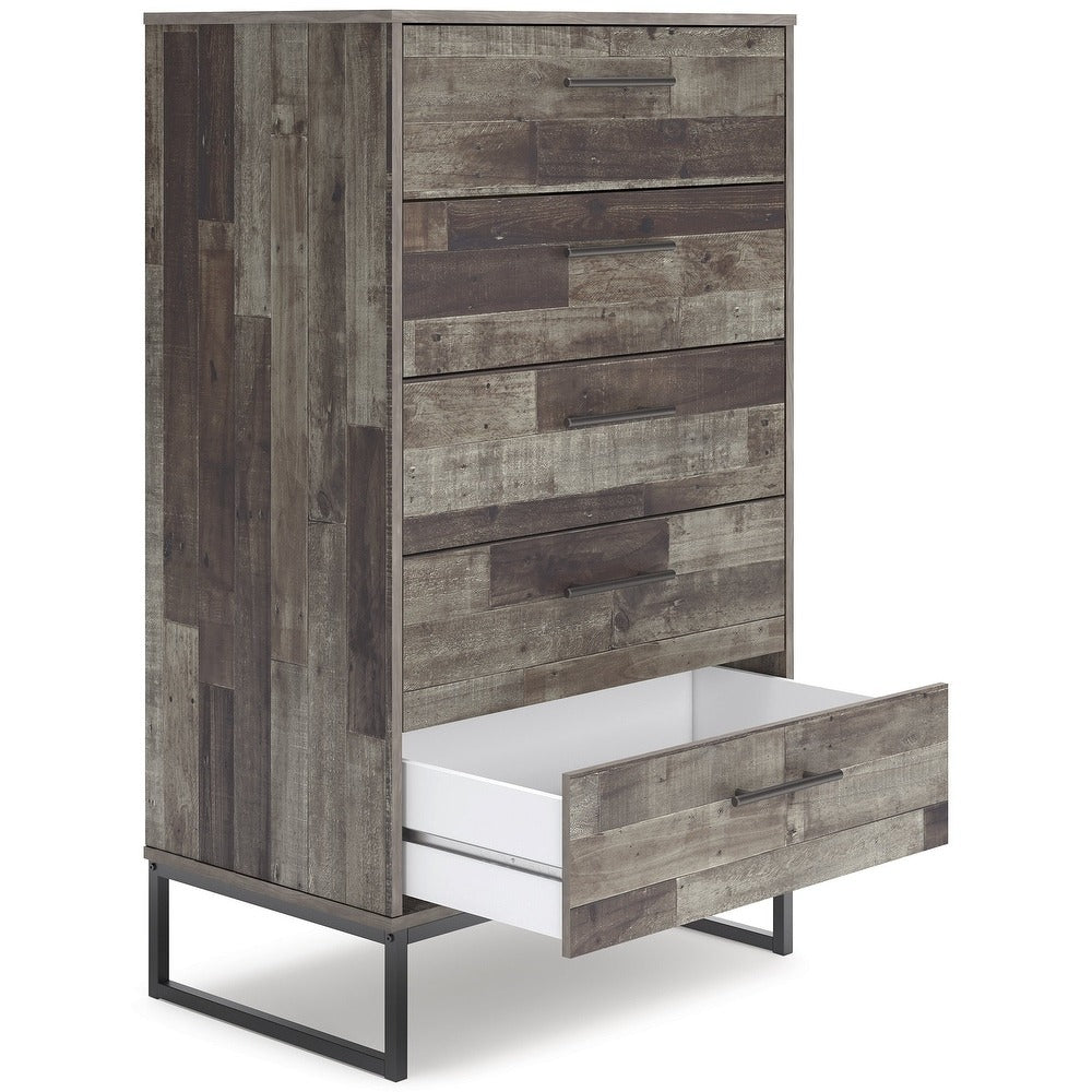 Signature Design by Ashley Neilsville Weathered Woodgrain Dresser