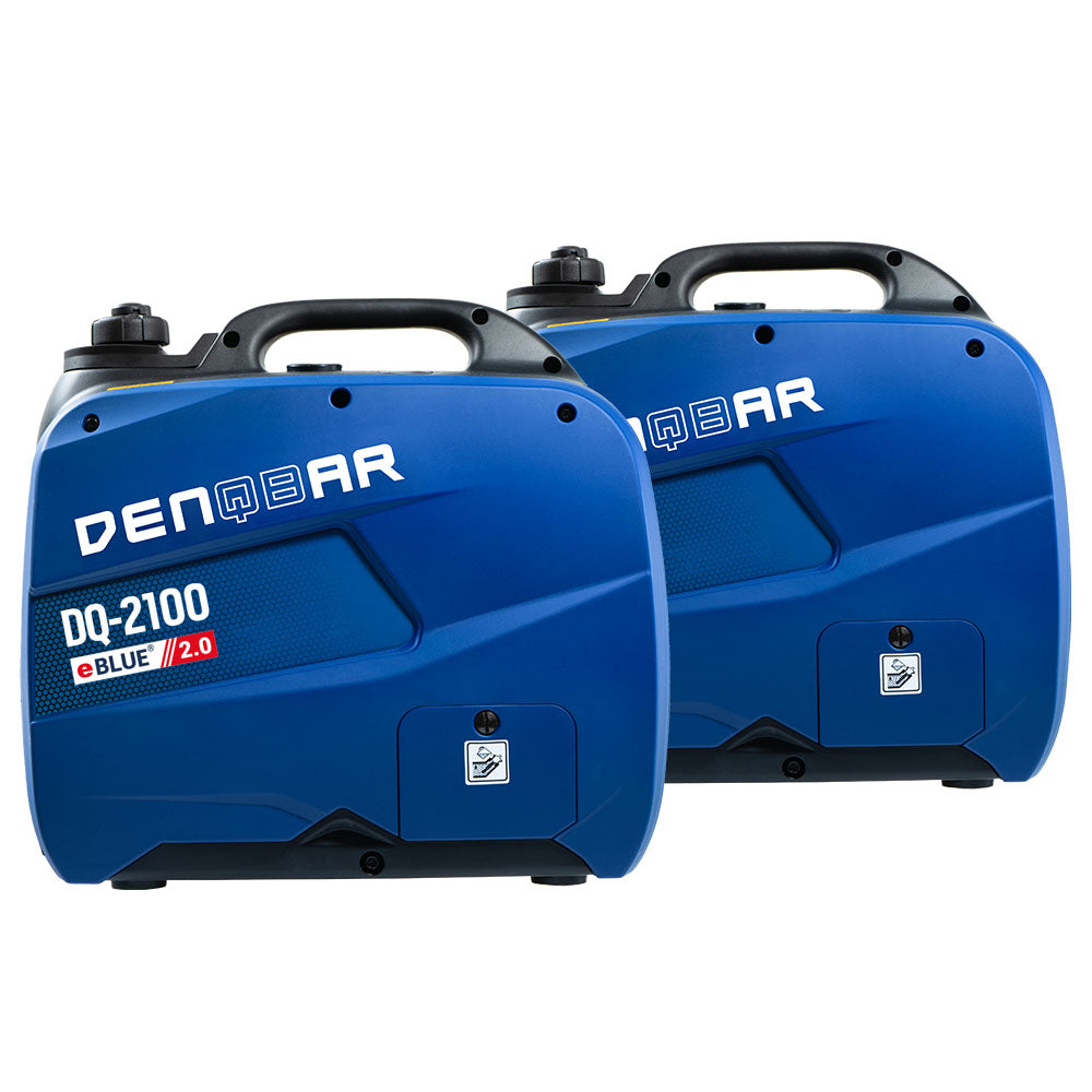 BUNDLE: 2 X 2.1 KW INVERTER GENERATOR DQ-2100 + CABLE FOR PARALLEL CONNECTION