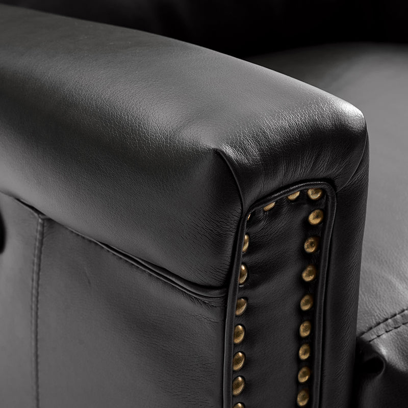 Anton Traditional Design Swivel and Rocker Power Recliner