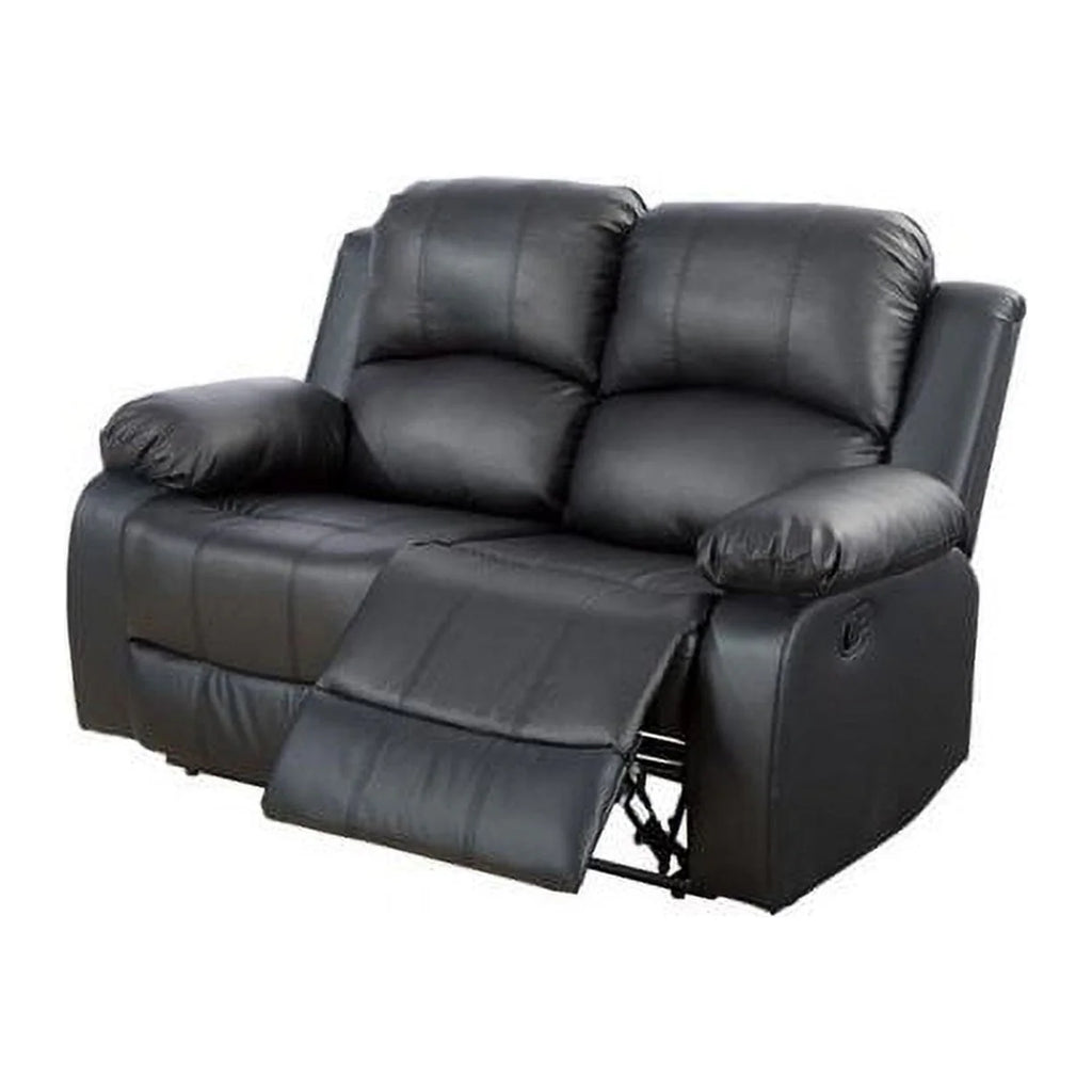 Ainehome Furniture 3 - Pieces Recliner Sectional Sofa Set. Reclining Living Room Sofa. Loveseat. Chair (Black. Living Room Set 3+2+1)