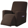 Subrtex Recliner Slipcover with Pockets Stretch Furniture Chair Cover. Chocolate. Size: 32. Brown