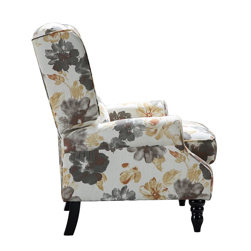 Erdeni Upholstered Manual Wingback Recliner Chair