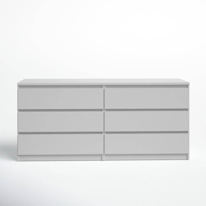 Kepner 6 Drawer 60.5 W Double Dresser