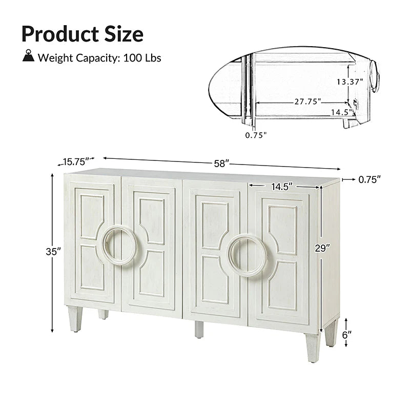Alex 58 Wide Sideboard