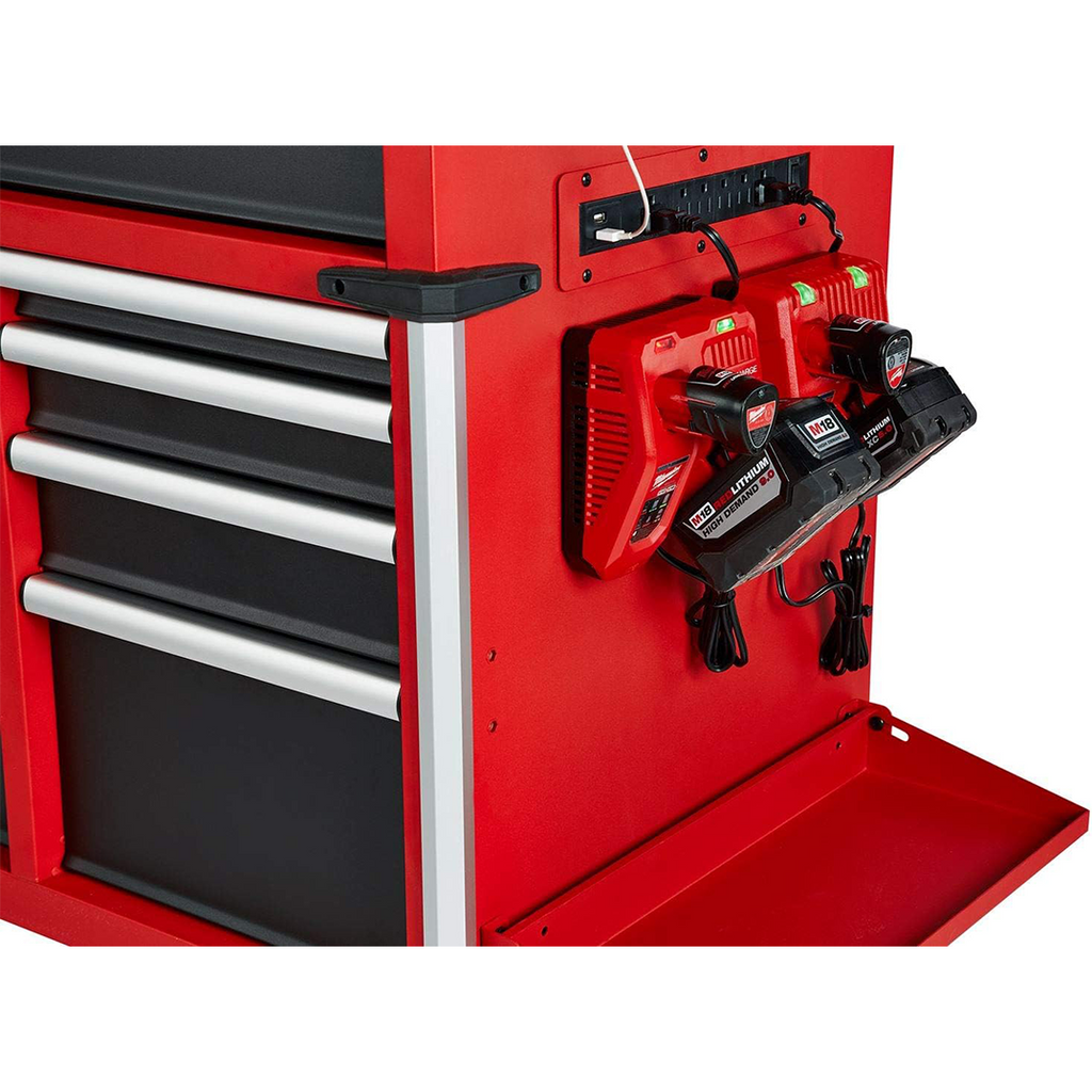 Milwaukee 56 Premium 18-Drawer Tool Box Chest and Cabinet Combo with Electronic Keypad Lock