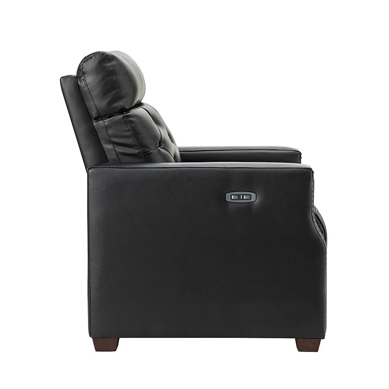 Carlota 31.5 Wide Genuine Leather Power Recliner