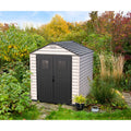 Storemax Plus 6 ft. 10 in. W x 6 ft. 9 in. D Plastic Storage Shed