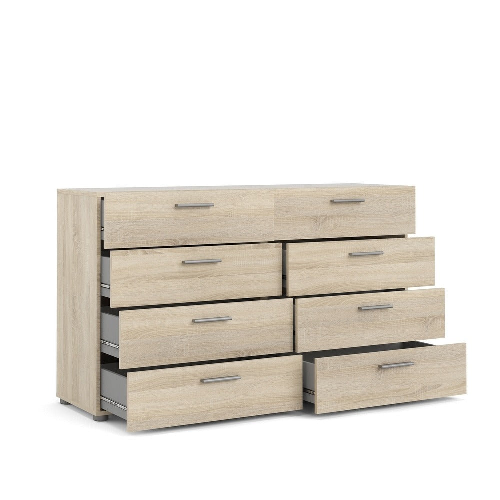Porch & Den Angus Space-saving 8-Drawer Double Dresser