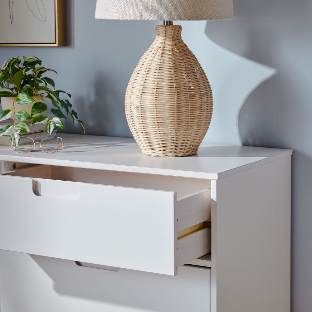 Middlebrook Gammelstaden Mid-Century Solid Wood 6-Drawer Dresser