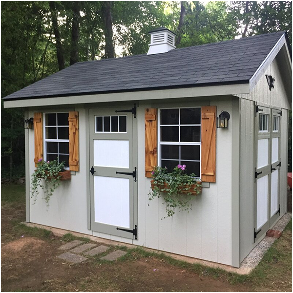 Riverside 10'W x 12'D Timber Storage Shed