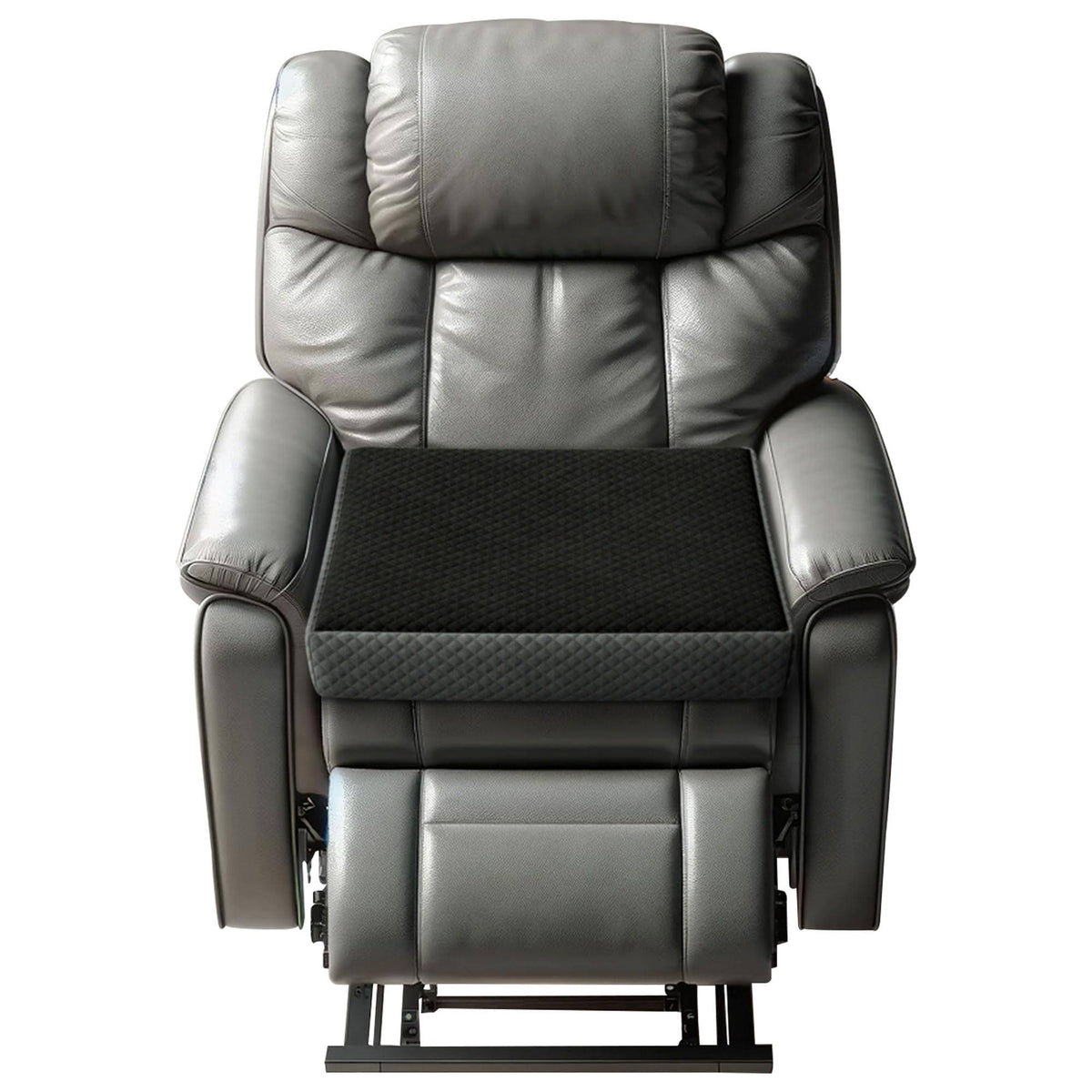 K?lbs Extra Large Recliner Cushion | Chic 2 Tone Velvet Cover | Memory Foam Seat Cushion 5 inch Thick 20 x 20 Large | Recliner Chair Cushion for