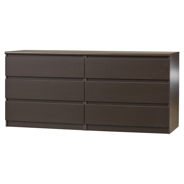 Kepner 6 Drawer 60.5 W Double Dresser