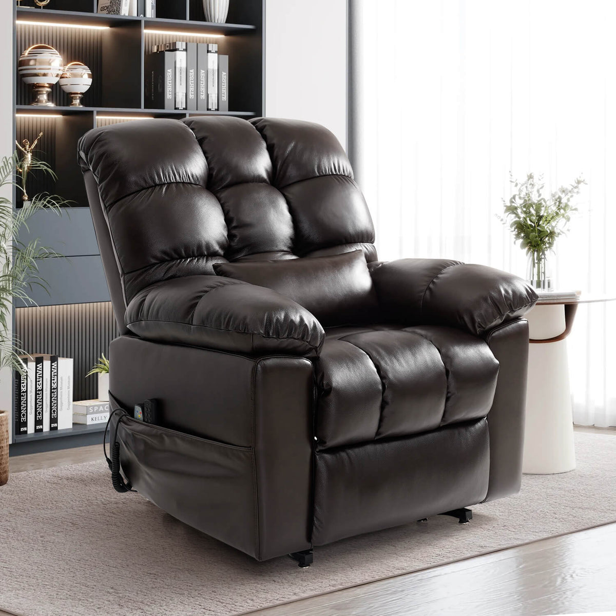 Zero Gravity Power Lift Recliner Chair. Three Motor