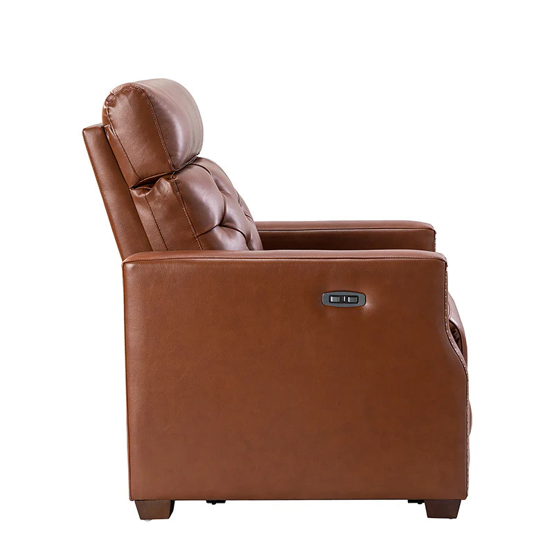 Carlota 31.5 Wide Genuine Leather Power Recliner