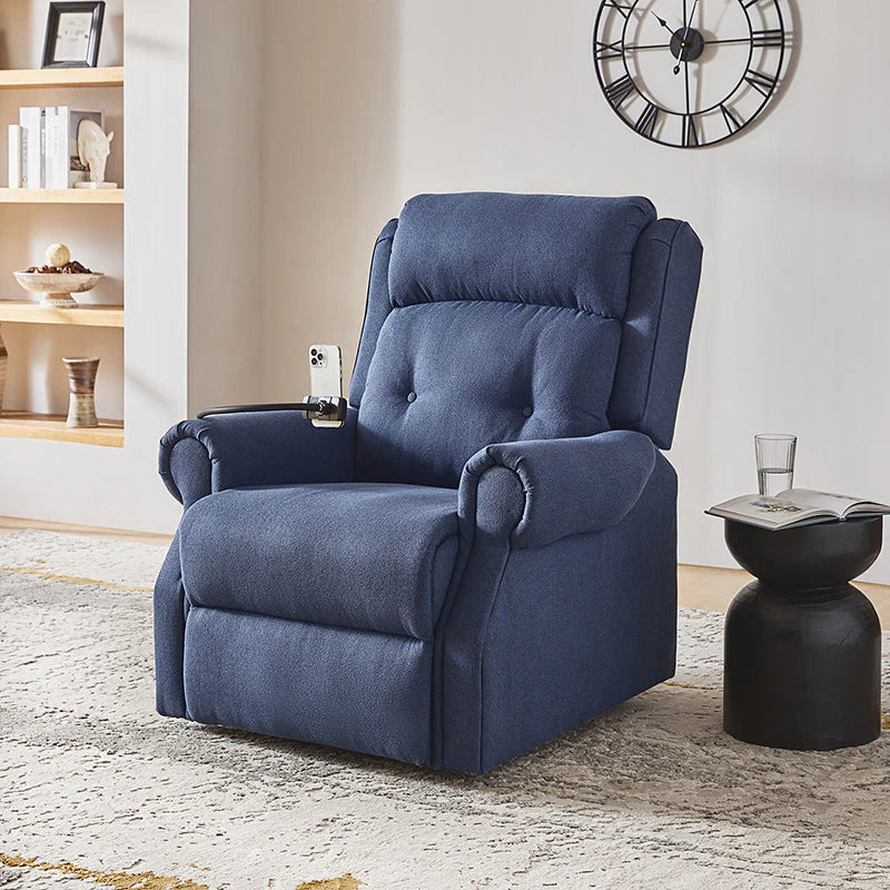 Hector Lift Assist Power Recliner With Massage Heat And Manual Headrest