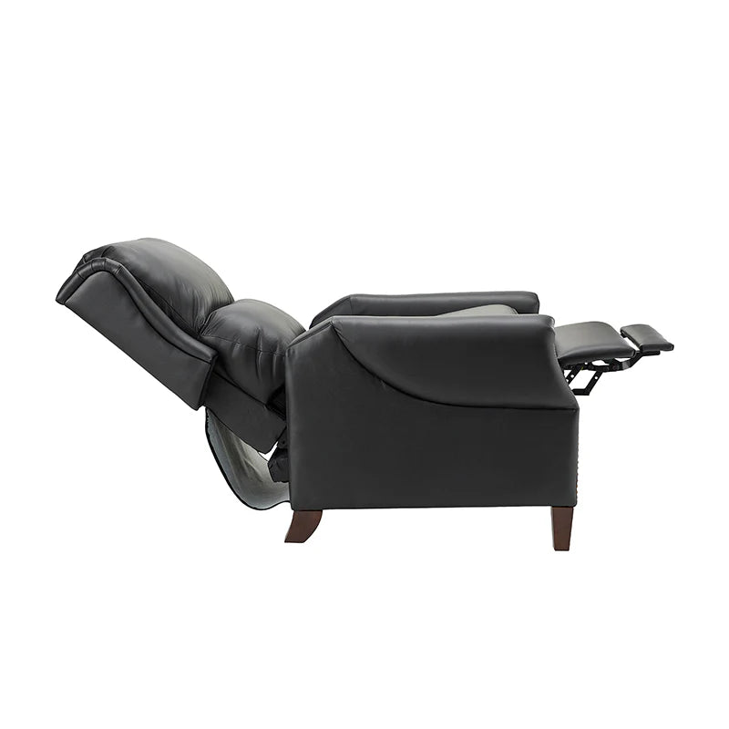 Rosaura 32.68 Wide Genuine Leather Manual Recliner