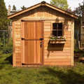 8 ft. W x 8 ft. D Wooden Storage Shed