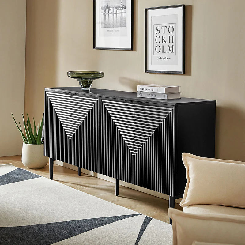 Lasse 63 Wide 4 Door Sideboard