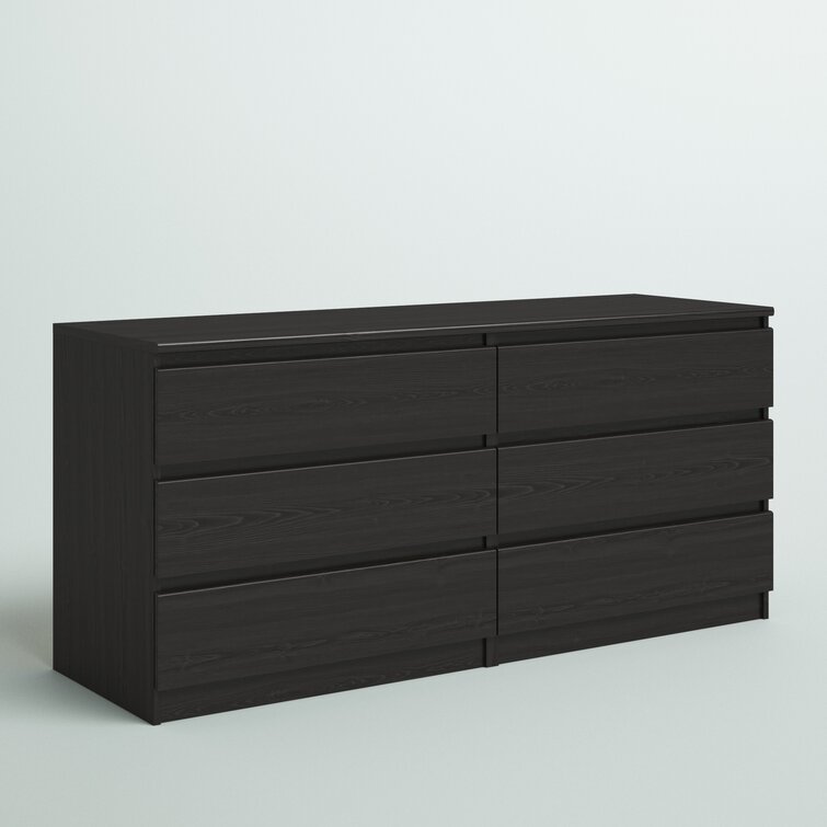 Kepner 6 Drawer 60.5 W Double Dresser