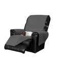 FurHaven Waterproof Non-Skid Back Furniture Protector. Gray. Recliner