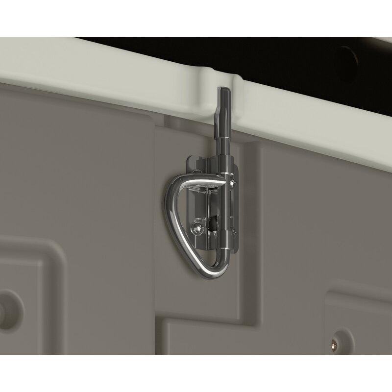 Cascade 7 ft. W x 7 ft. D Plastic Storage Shed