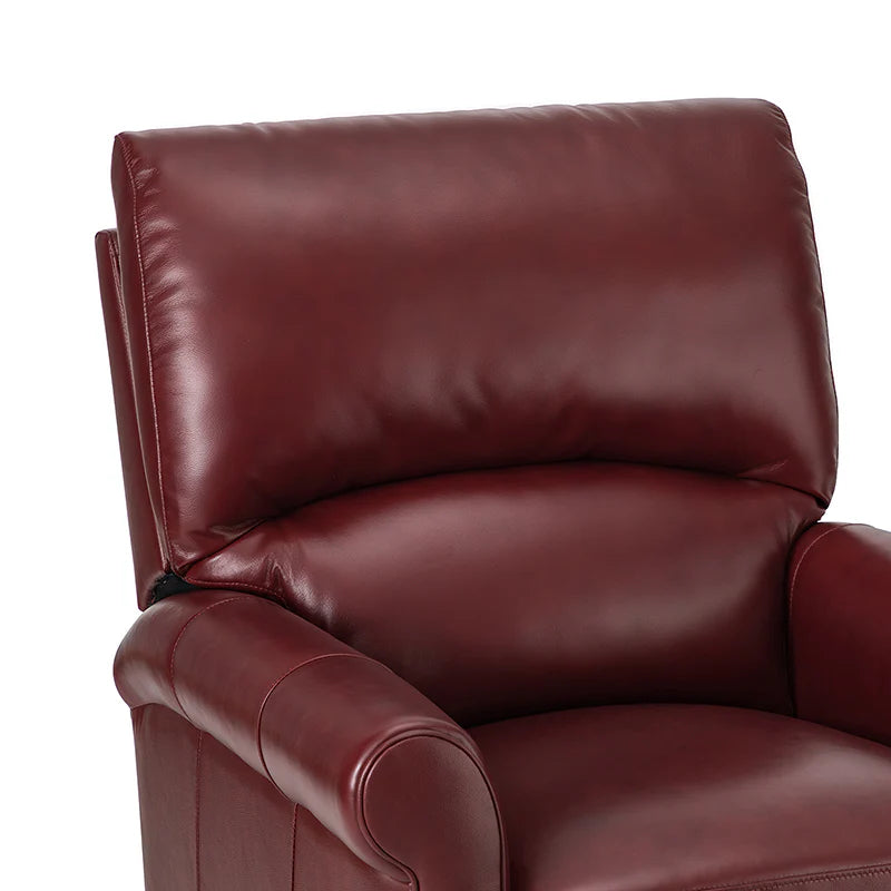 Eliana 33.07 Wide Genuine Leather Manual Recliner