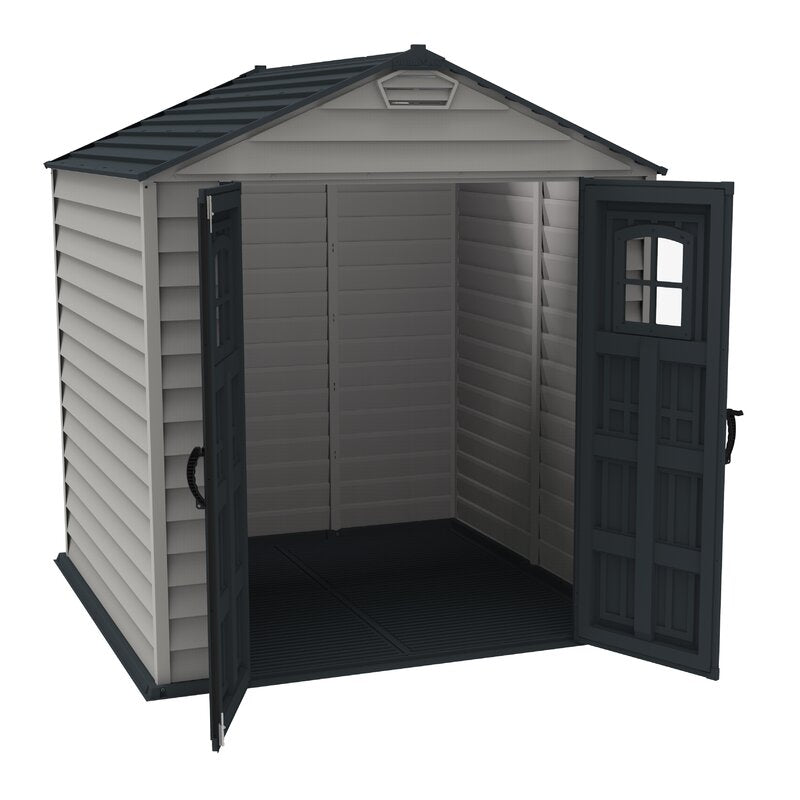Storemax Plus 6 ft. 10 in. W x 6 ft. 9 in. D Plastic Storage Shed