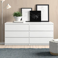 Jada 6 Drawer 60.5 W Double Dresser