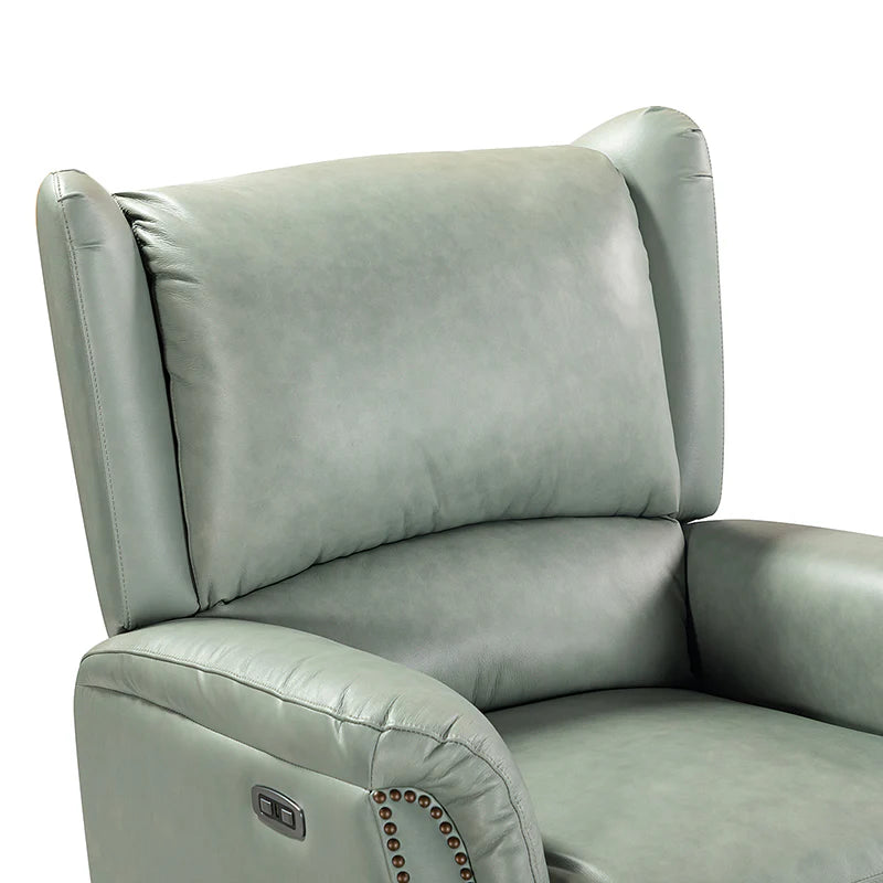 Flora Genuine Leather Power Recliner