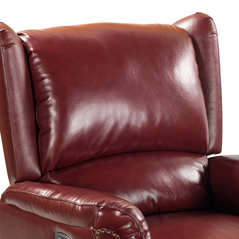 Flora Genuine Leather Power Recliner